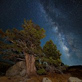 Milky Way over Eldorado National Forest.